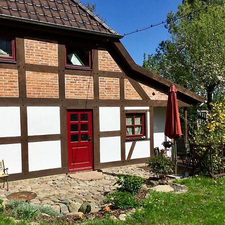 Fachwerkhaus 4 Birken Villa Rumpshagen Bagian luar foto