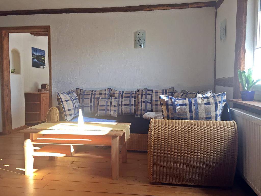 Fachwerkhaus 4 Birken Villa Rumpshagen Bagian luar foto