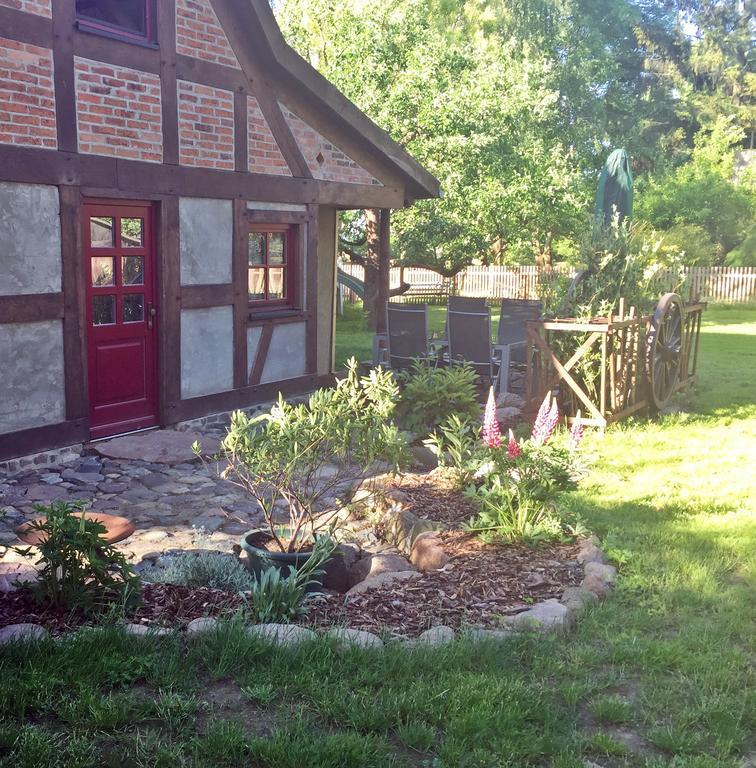 Fachwerkhaus 4 Birken Villa Rumpshagen Bagian luar foto