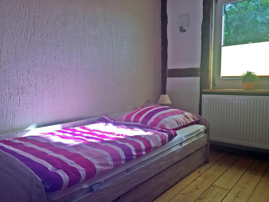 Fachwerkhaus 4 Birken Villa Rumpshagen Bagian luar foto