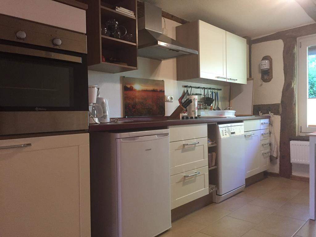 Fachwerkhaus 4 Birken Villa Rumpshagen Bagian luar foto