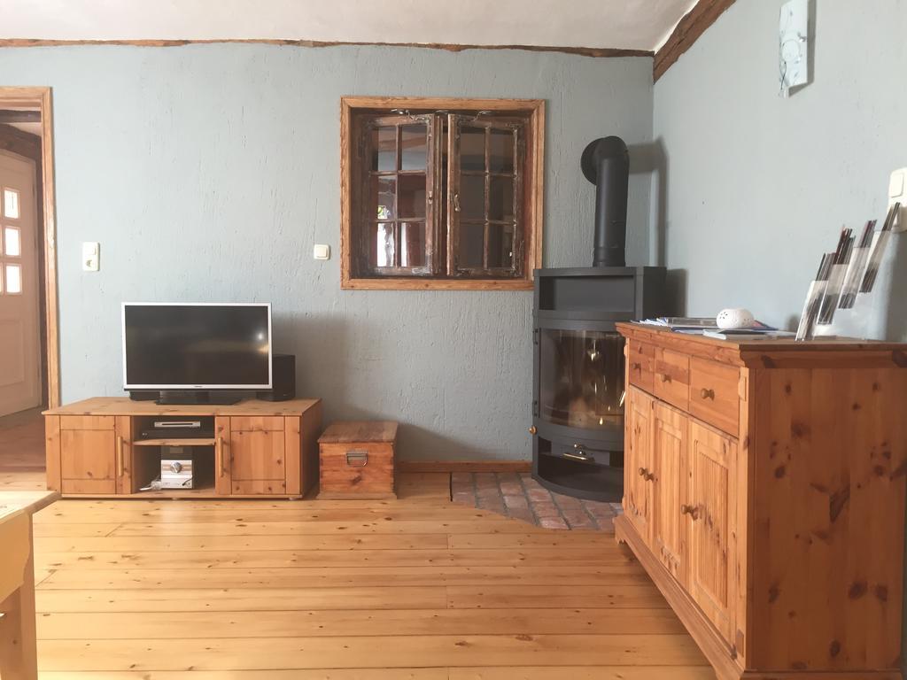 Fachwerkhaus 4 Birken Villa Rumpshagen Bagian luar foto