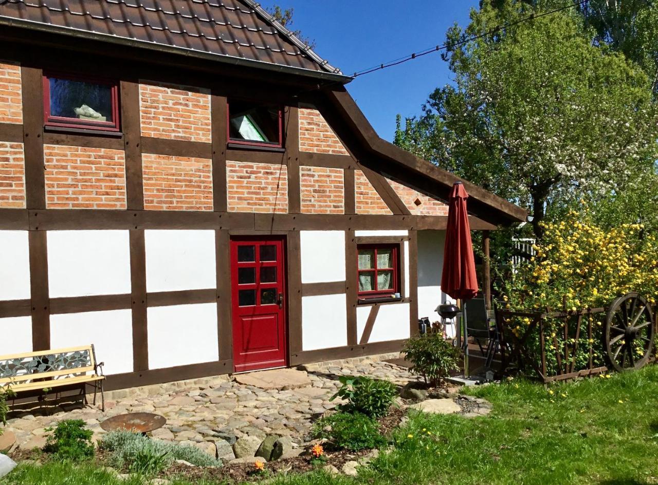 Fachwerkhaus 4 Birken Villa Rumpshagen Bagian luar foto